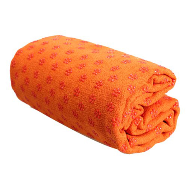Orange Yoga Towel
